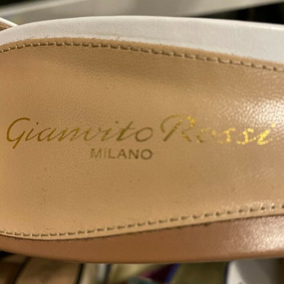 GIANVITO ROSSI Leather Portofino Heels - Size 38.5 - Gorgeous, New Condition - Picture 4 of 5